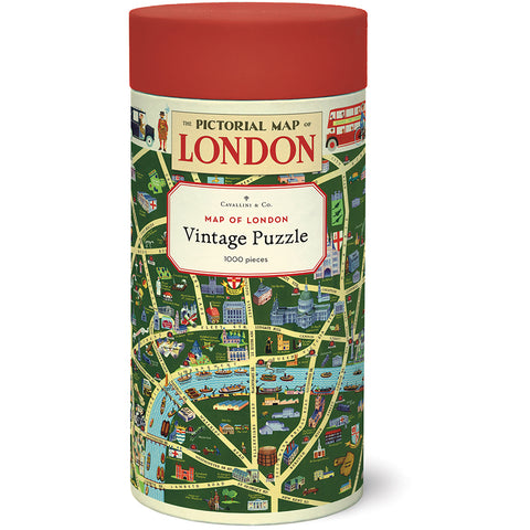 Cavallini London Map Puzzle