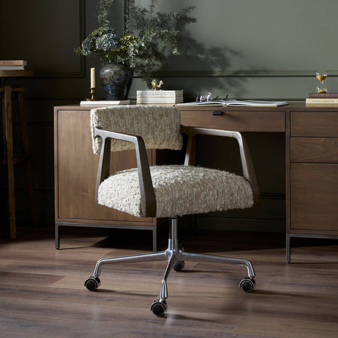 Tyler Desk Chair - Solema Cream