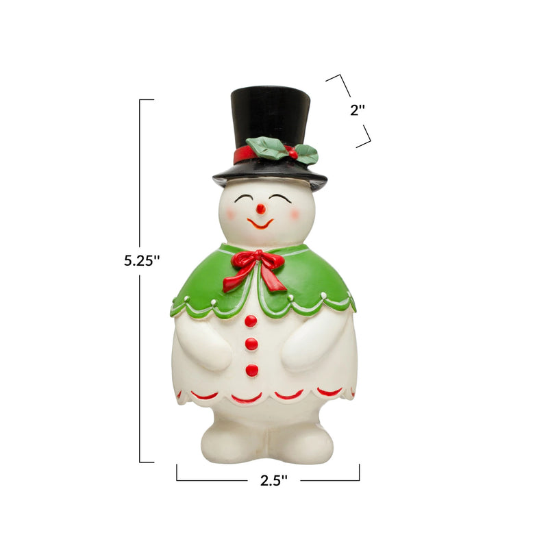 Snowman Toothpick Holder Dimensions
