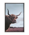 Stark Still - Look Modern Wall Art Photography Cow