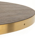 Brass Metal Edge Detail Tabletop
