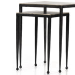 Dalston Nesting End Tables-Antique Nickel