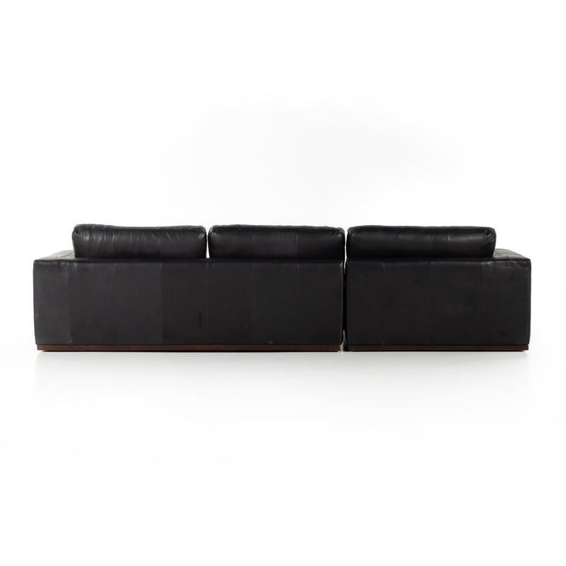 Colt 2-Piece Sectional - Heirloom Black