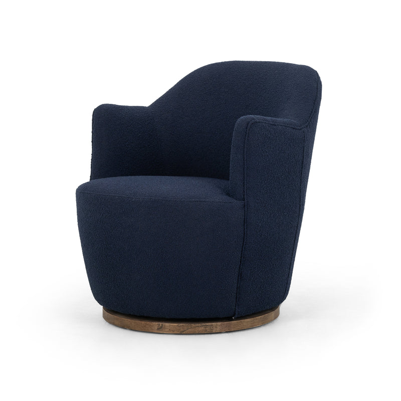 Aurora Swivel Chair-Copenhagen Indigo Furniture