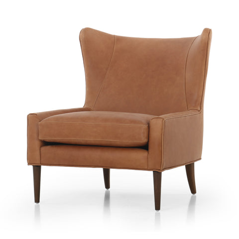Marlow Wing Chair - Palermo Cognac