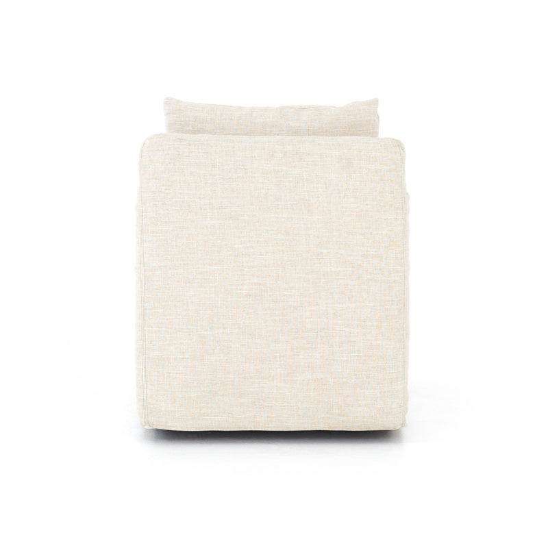 Banks Swivel Chair-Cambric Ivory Furniture