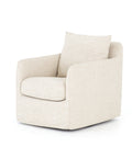 Banks Swivel Chair-Cambric Ivory Furniture