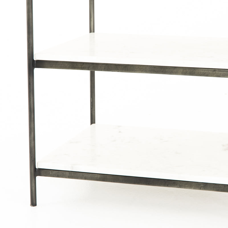 Felix Nightstand - Hammered Grey