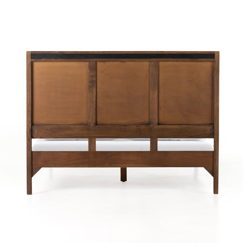 Sydney Bed, Brown Wash
