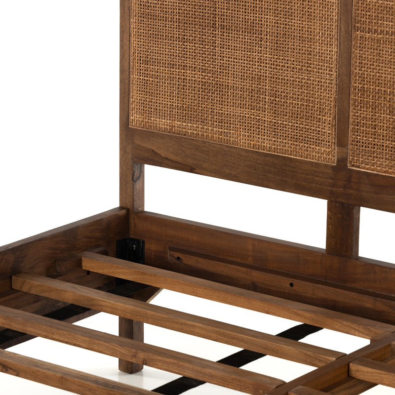 Sydney Bed, Brown Wash