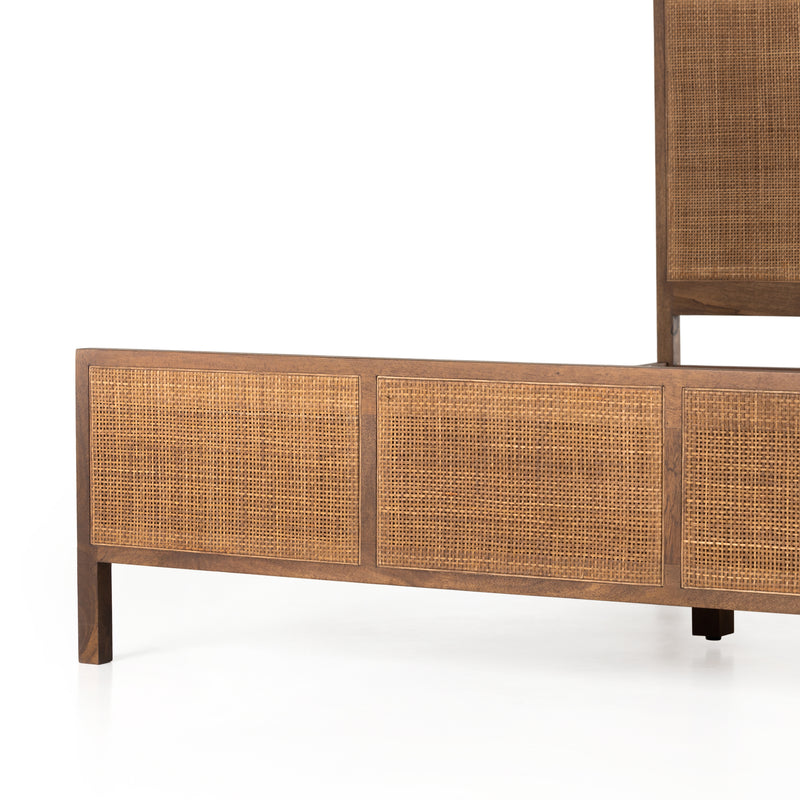 Sydney Bed, Brown Wash