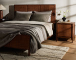 Sydney Bed, Brown Wash