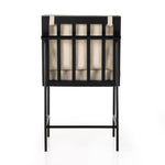 Crete Dining Chair-Saville Flax/Black Frame