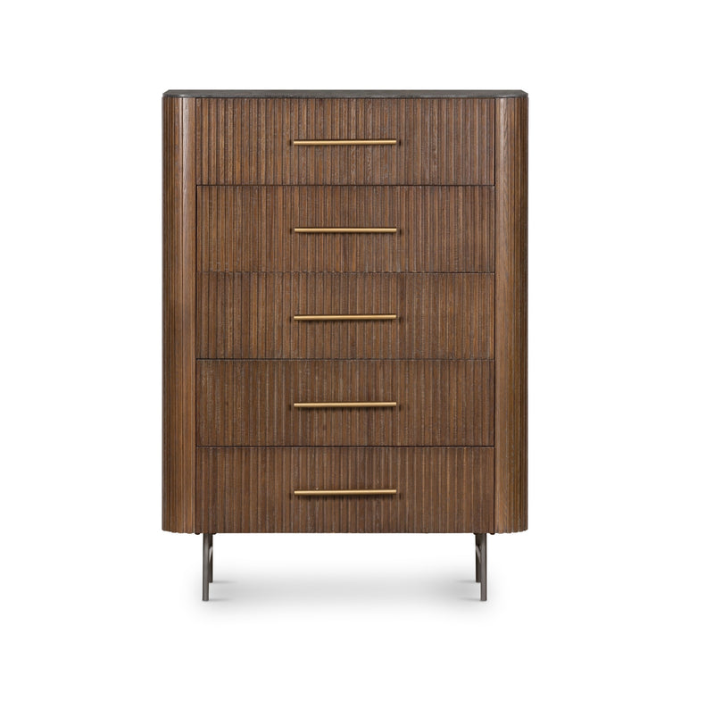 Fletcher 5 Drawer Dresser - Bluestone