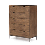 Trey 5 Drawer Dresser-Auburn Poplar
