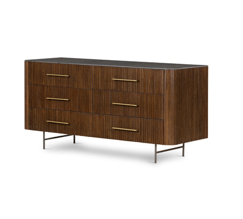 low modern dresser Saratoga Low Dresser with Optional Mirror