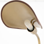 Astrid Floor Lamp-Dark Brown Leather Lighting
