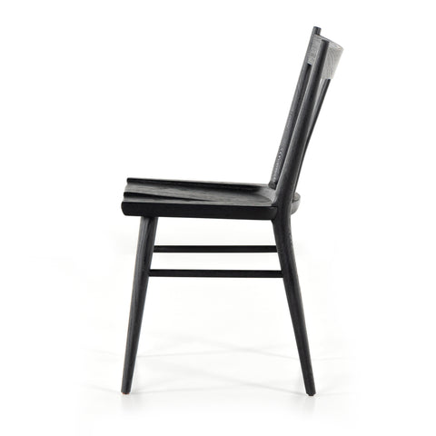 Gregory Dining Chair Black Oak