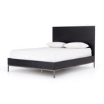 Trey Bed - Black Wash Poplar