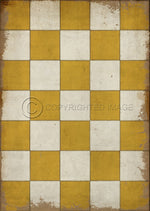 Pattern 07 "Check Yourself" Vinyl Floorcloth