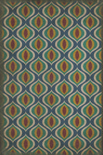 Pattern 15 "Constantinople" Vinyl Floorcloth