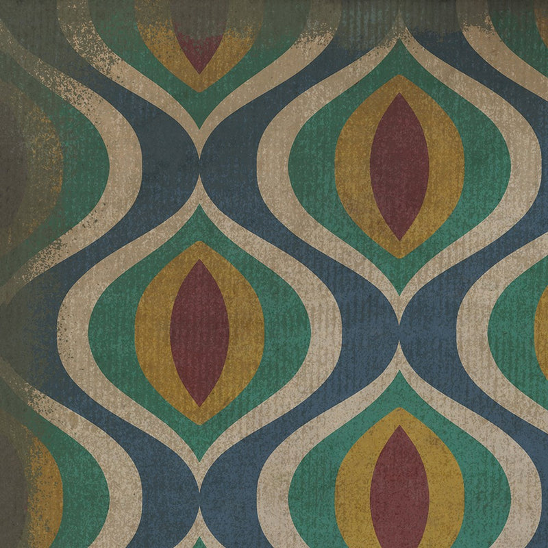 Pattern 15 "Constantinople" Vinyl Floorcloth