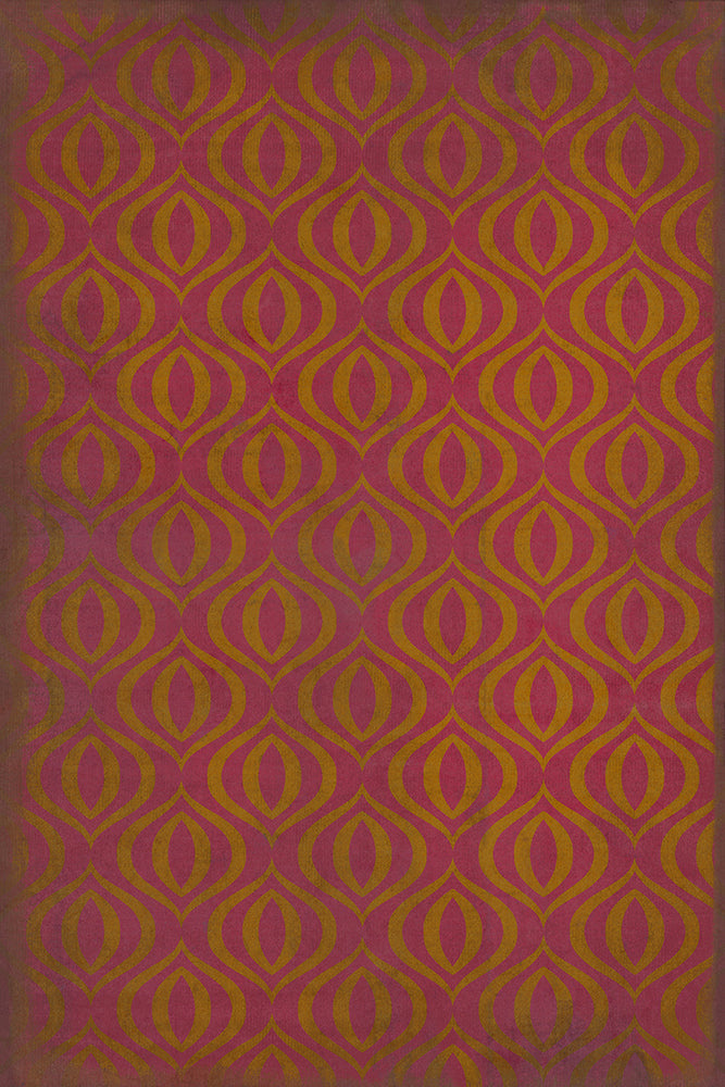 Pattern 15 "Phoenix" Vinyl Floorcloth