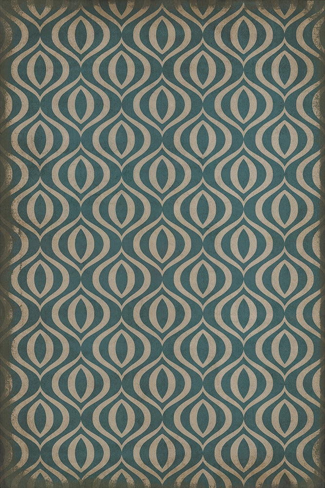 Pattern 15 "Lithium" Vinyl Floorcloth