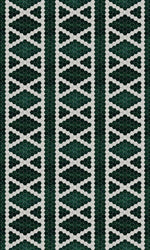 C+H Designs "Havier Castle" Vinyl Floorcloth Vinyl Floorcloths 24x36: 36x60