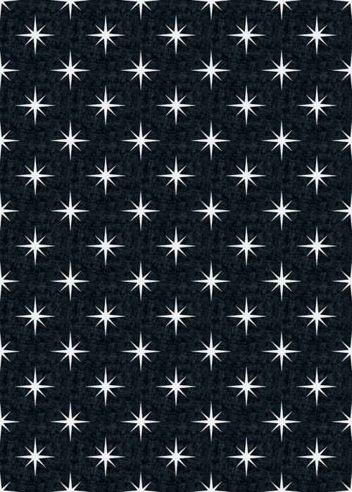 C+H Designs "Starry Night" Vinyl Floorcloth Vinyl Floorcloths 24x36: 60x84