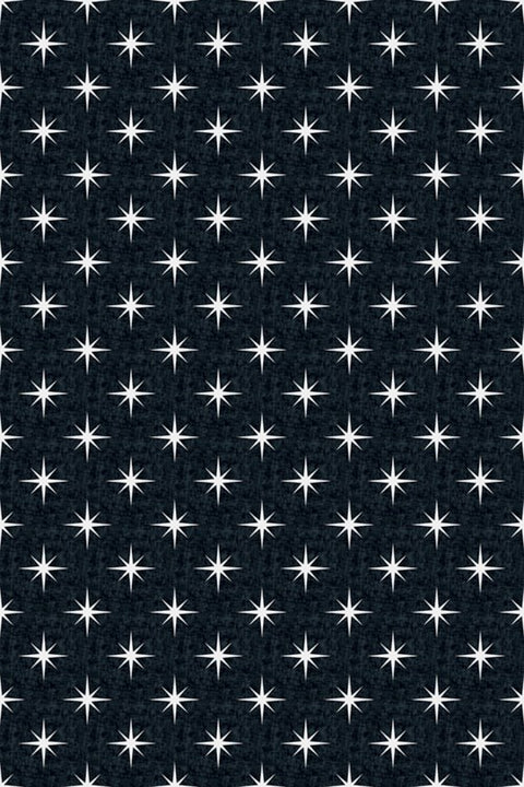 C+H Designs "Starry Night" Vinyl Floorcloth Vinyl Floorcloths 24x36: 72x108