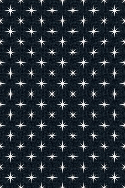C+H Designs "Starry Night" Vinyl Floorcloth Vinyl Floorcloths 24x36: 72x108