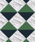 C+H Designs "Cafe Verde" Vinyl Floorcloth Vinyl Floorcloths 24x36: 24x36