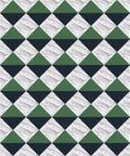 C+H Designs "Cafe Verde" Vinyl Floorcloth Vinyl Floorcloths 24x36: 60x84