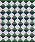 C+H Designs "Cafe Verde" Vinyl Floorcloth Vinyl Floorcloths 24x36: 72x108