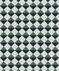 C+H Designs "Cafe Verde" Vinyl Floorcloth Vinyl Floorcloths 24x36: 96x144