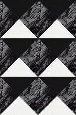 C+H Designs "House Of Gray" Vinyl Floorcloths Vinyl Floorcloths 24x36: 24x36