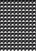 C+H Designs "House Of Gray" Vinyl Floorcloths Vinyl Floorcloths 24x36: 120x168