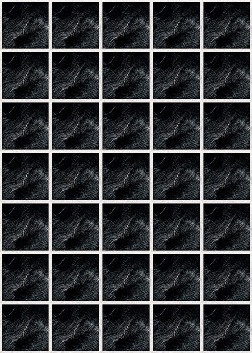 C+H Designs "Night Way" Vinyl Floorcloth Vinyl Floorcloths 24x36: 60x84