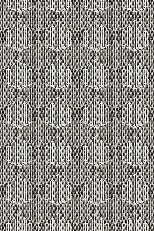 C+H Designs "Habitat Woodland" Vinyl Floorcloth Vinyl Floorcloths 24x36: 24x36