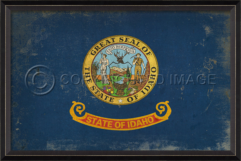 Idaho State Flag Wall Art