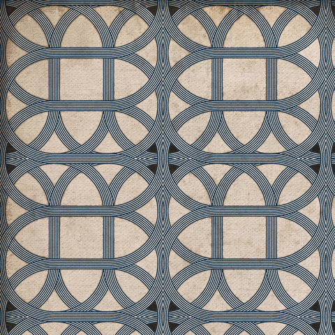 Williamsburg Lamerie Lattice "James Geddy" Vinyl Floorcloth