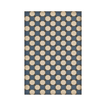 Williamsburg Octagons "Washington" Vinyl Floorcloth