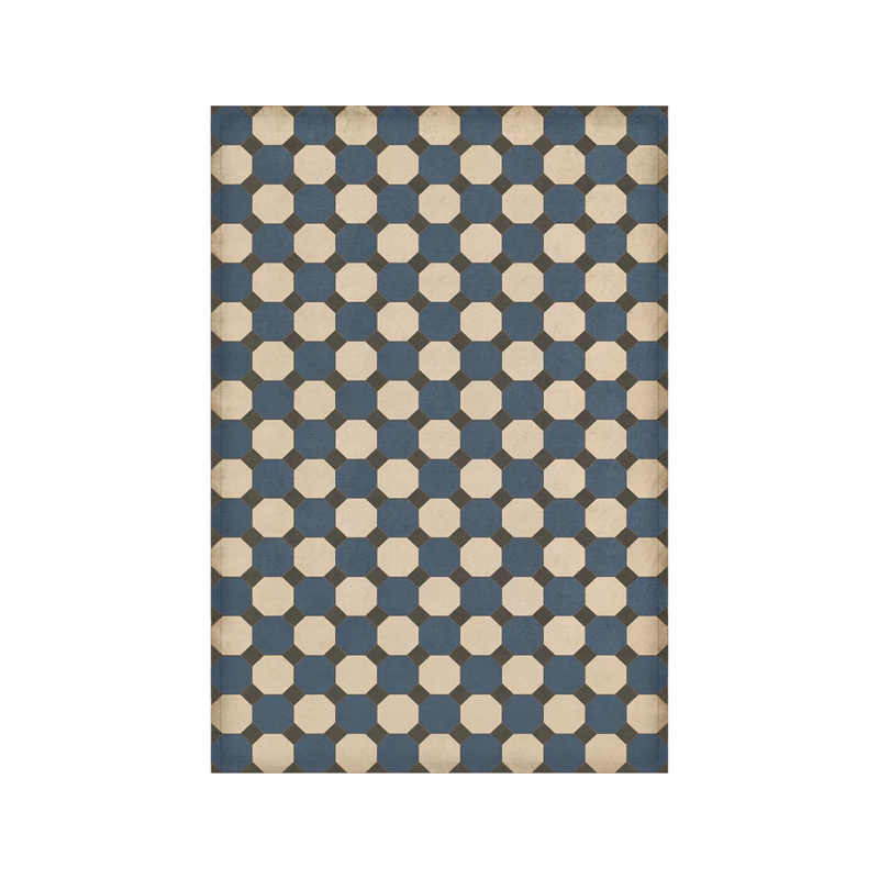 Williamsburg Octagons "Washington" Vinyl Floorcloth