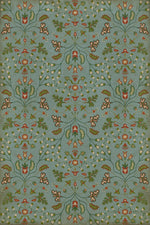 Williamsburg Franklin "Polly Baker" Vinyl Floorcloth