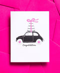 Wedding Cake Moto Congratulations Greeting Card