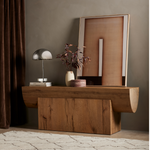 Elbert Console Table - Natural Oak
