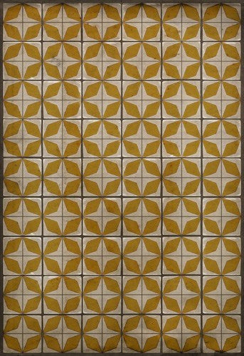 Pattern 54 "Solar Panels" Vinyl Floorcloth