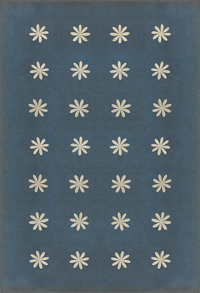 Pattern 48 "Kibbutz" Vinyl Floorcloth