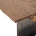 Brennan Dining Table, Dove Oak Furniture
